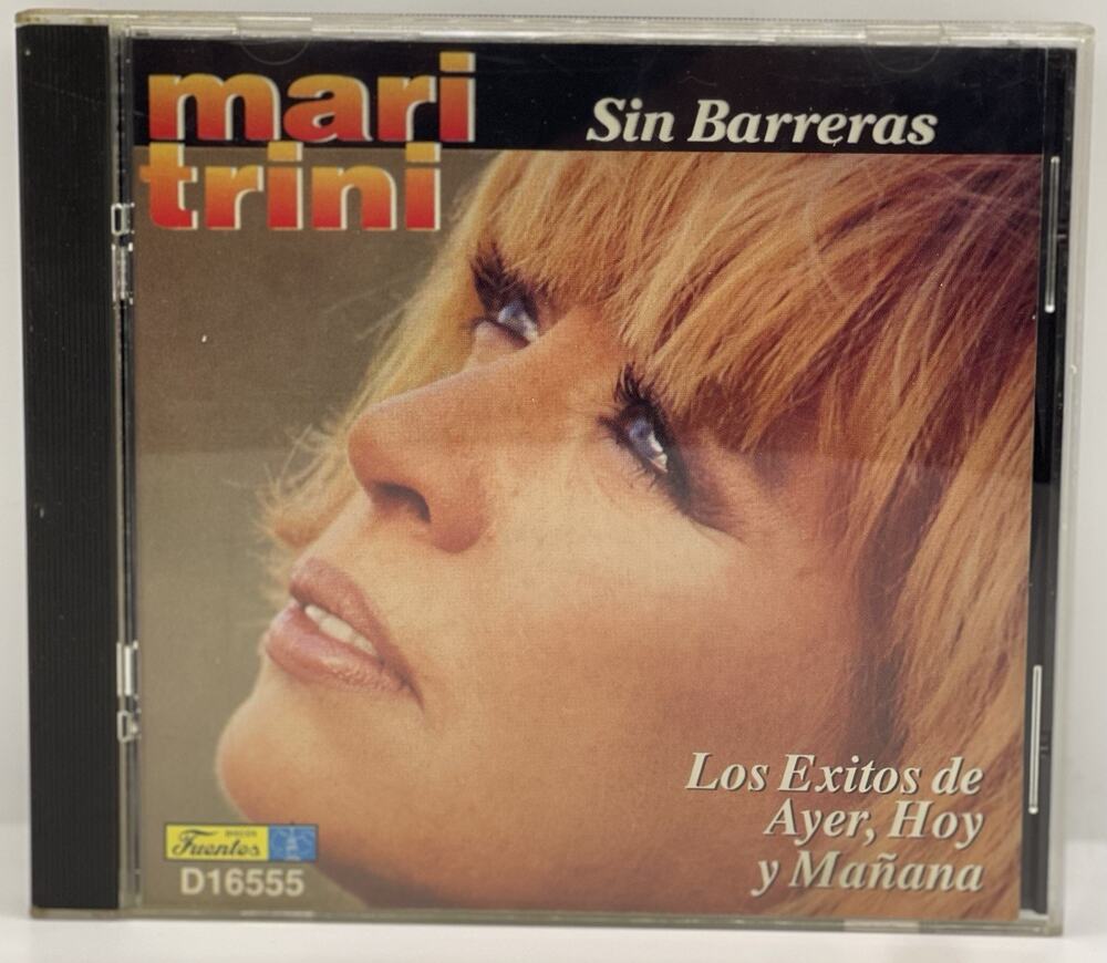 Mari Trini CD Sin Barreras Rare Out Of Print Hard To Find Latin Discos Fuentes